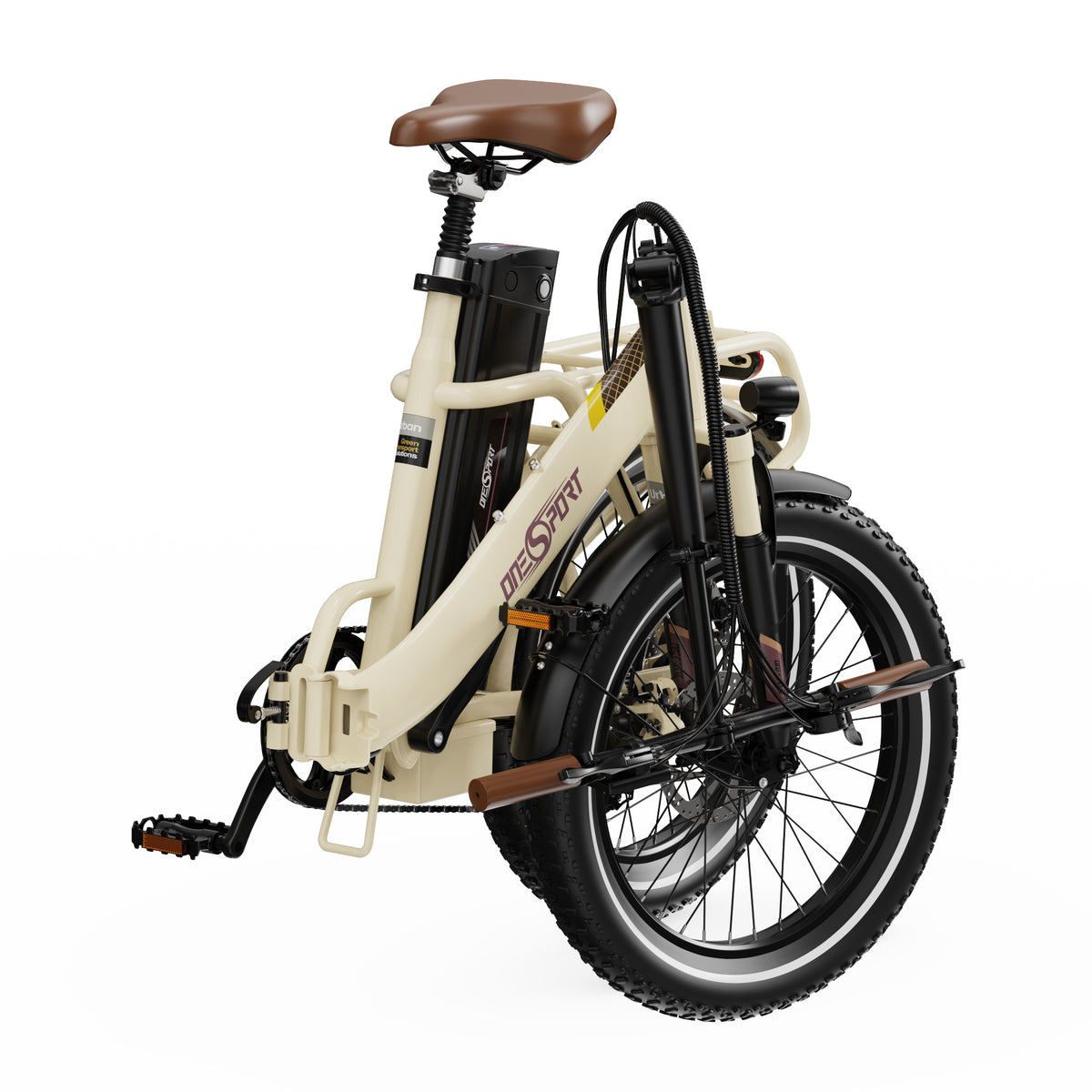 201-OneSport OT16-2 vélo électrique pliant