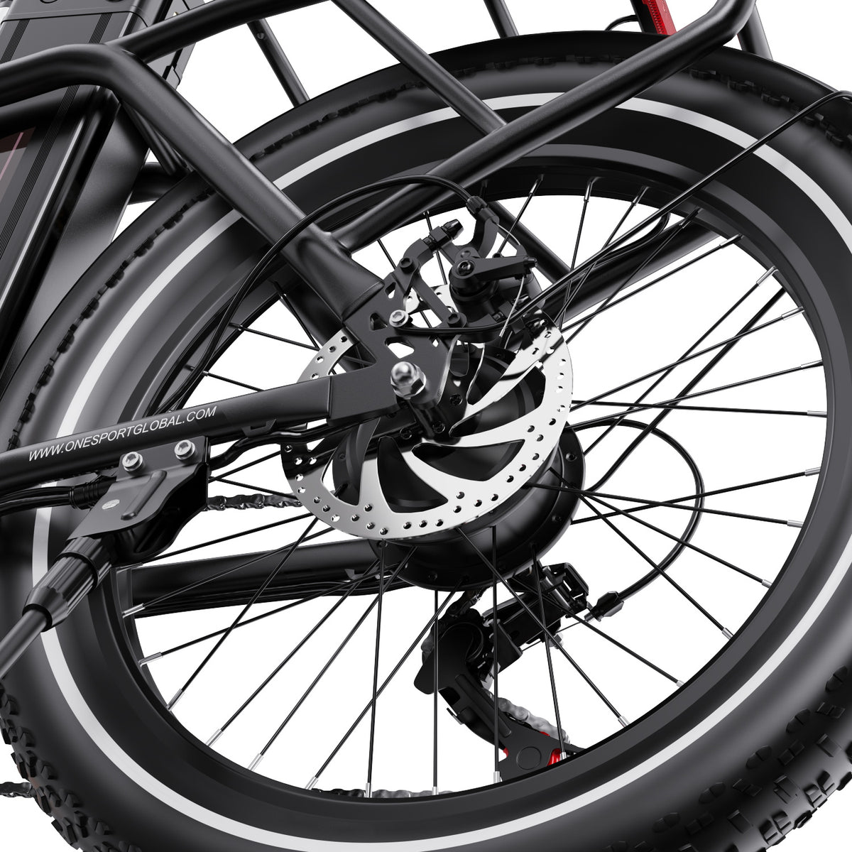201-OneSport OT16-2 vélo électrique pliant