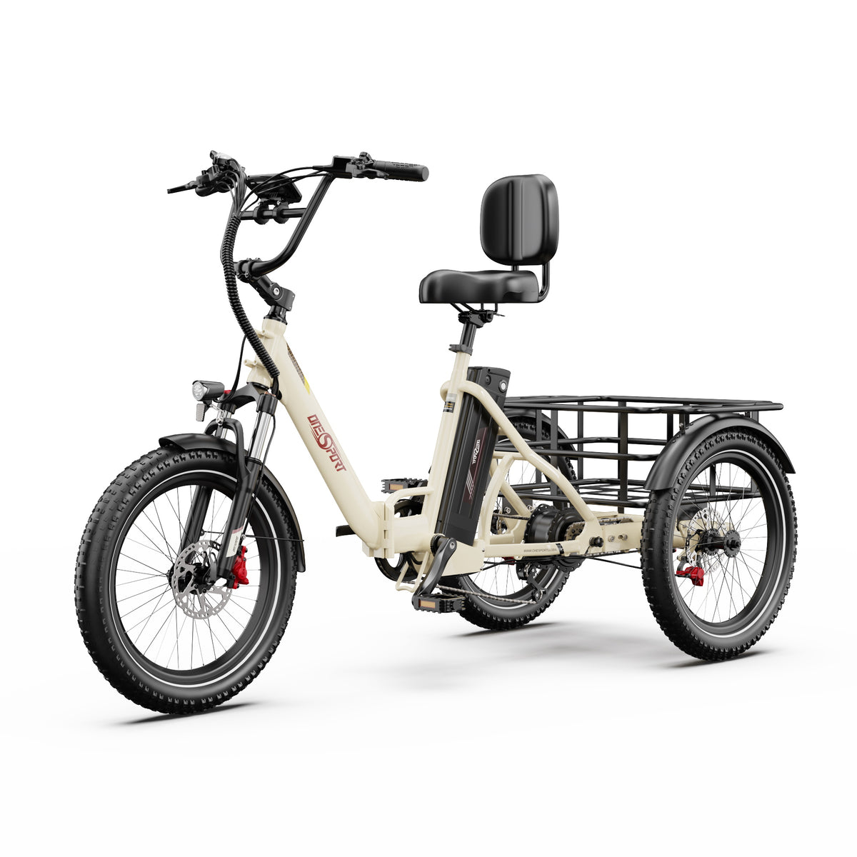 210-Onesport OT30 Pro Tricycle Électrique