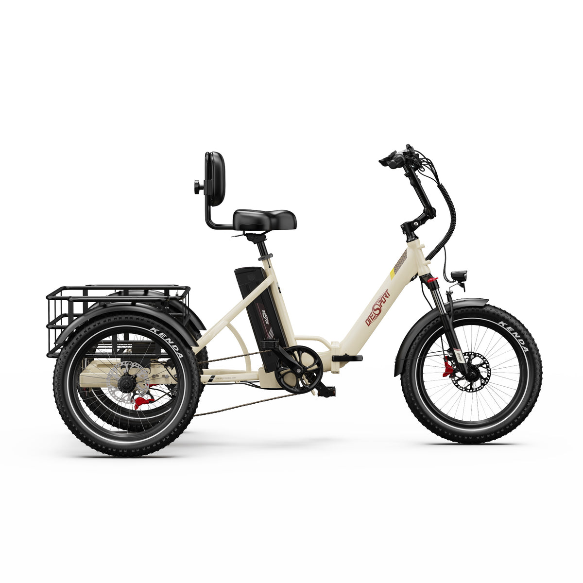 210-Onesport OT30 Pro Tricycle Électrique