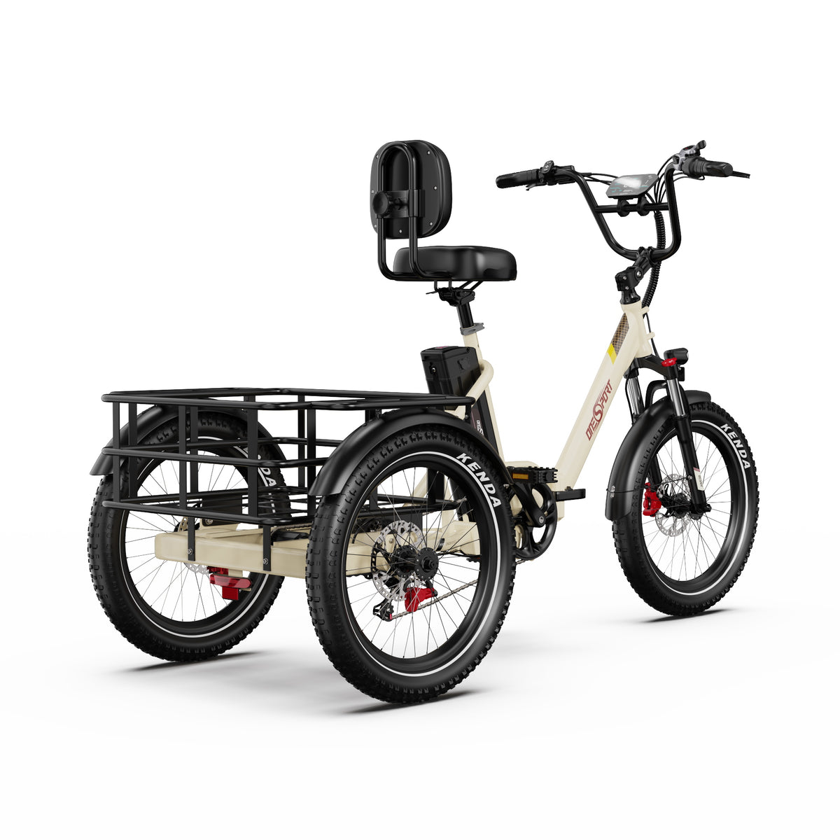 210-Onesport OT30 Pro Tricycle Électrique