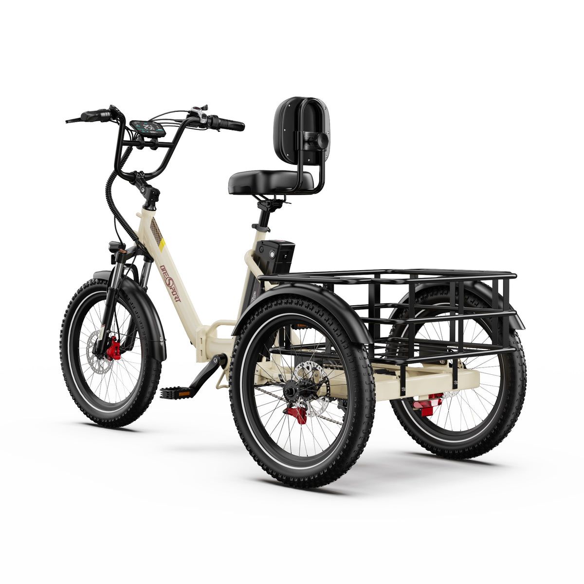 210-Onesport OT30 Pro Tricycle Électrique