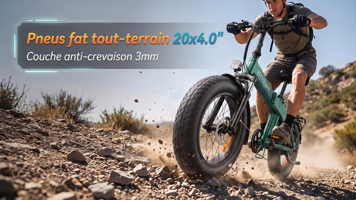 All-Terrain Capability (20x4.0 Fat Tires & Suspension)