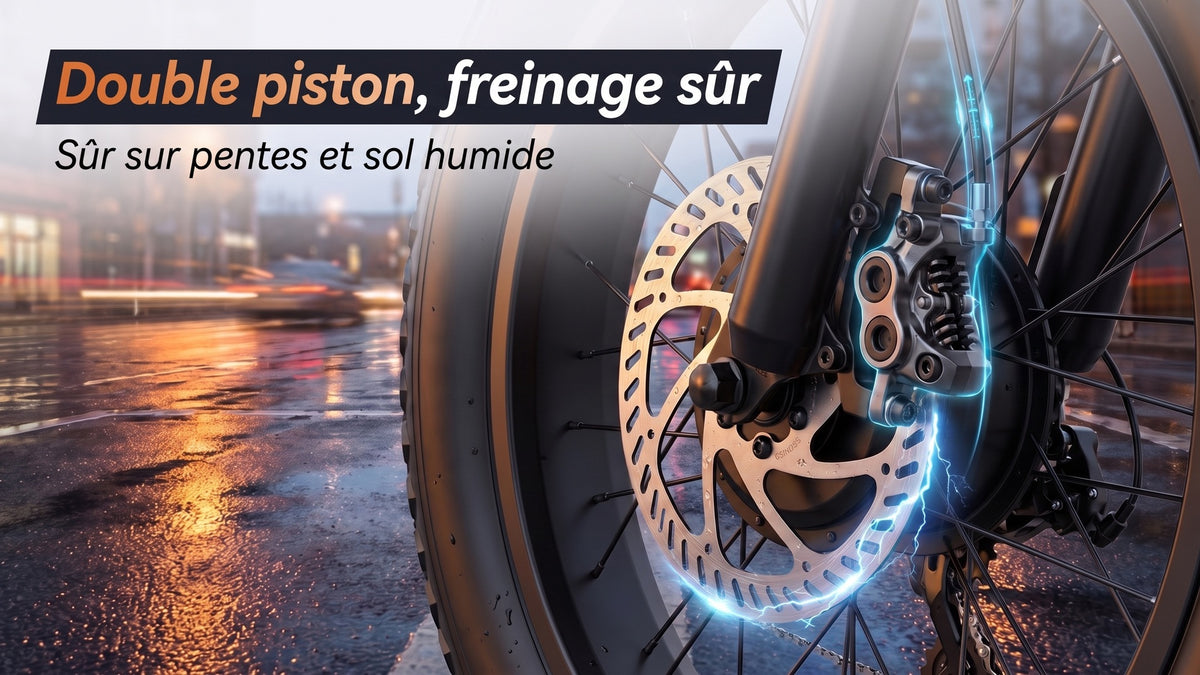 Safety & Braking (Dual-Piston Hydraulic Disc Brakes)