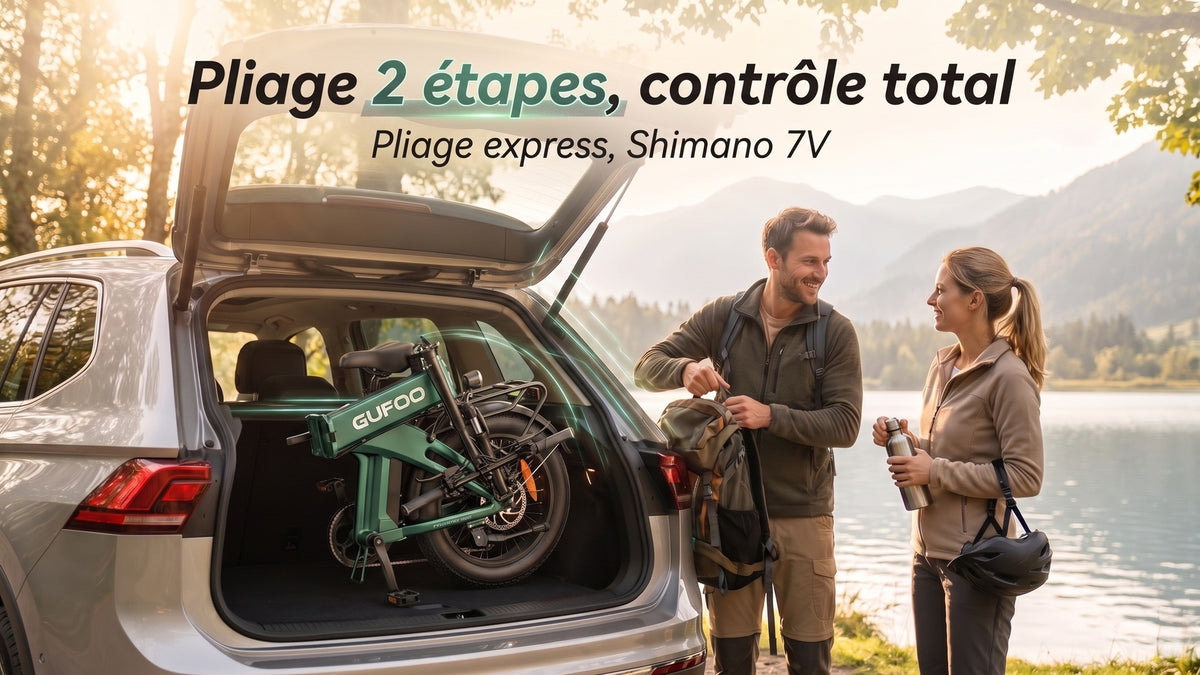 Portability & Versatility (Folding Design & 7-Speed)