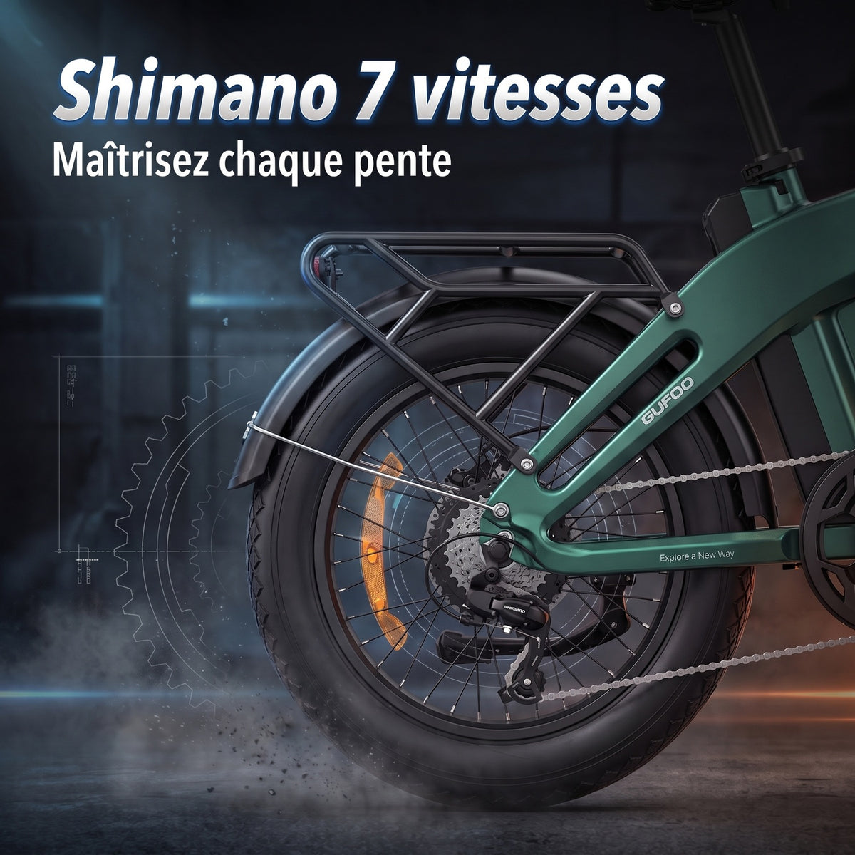 多路况Shimano变速系统